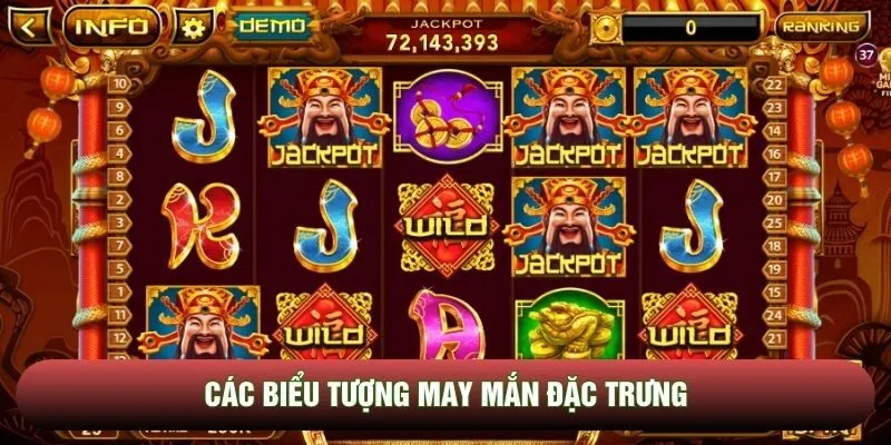Các biểu tượng may mắn đặc trưng