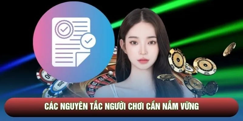 Các nguyên tắc người chơi cần nắm vững Các nguyên tắc người chơi cần nắm vững