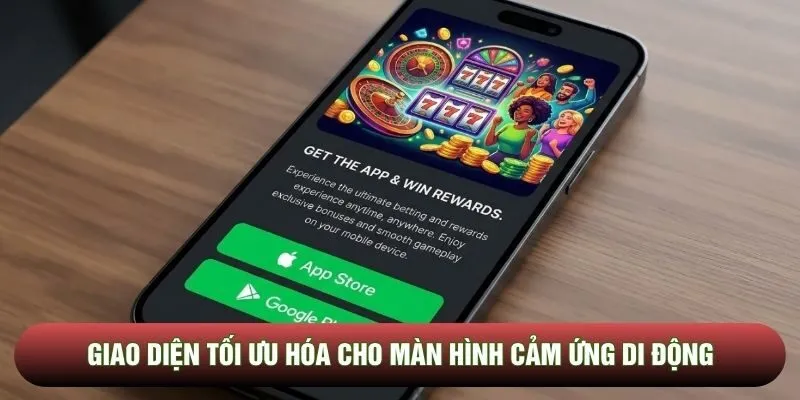 Giao diện tối ưu hóa cho màn hình cảm ứng di động Giao diện tối ưu hóa cho màn hình cảm ứng di động