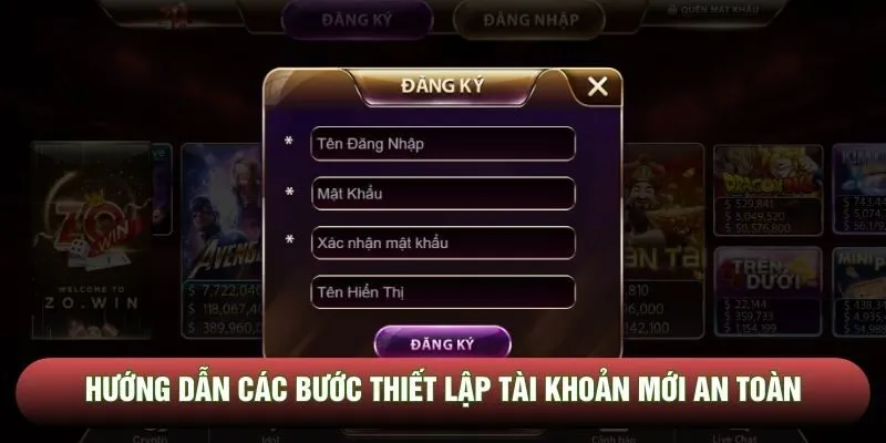 Hướng dẫn các bước thiết lập tài khoản mới an toàn Hướng dẫn các bước thiết lập tài khoản mới an toàn