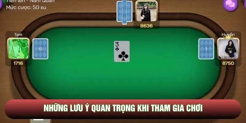 Những lưu ý quan trọng khi tham gia chơi Những lưu ý quan trọng khi tham gia chơi