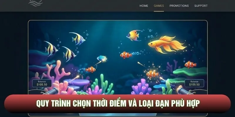 Quy trình chọn thời điểm và loại đạn phù hợp